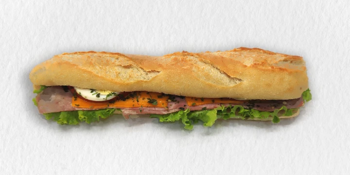 Sandwich dinde fromage