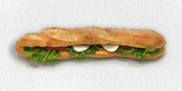 Sandwich poulet andalouse