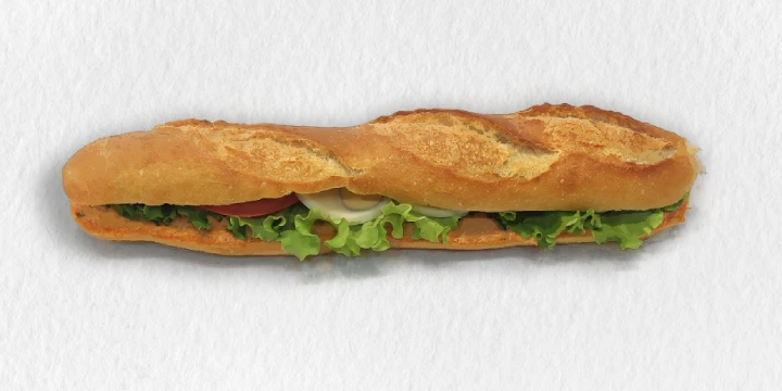 Sandwich poulet piquant