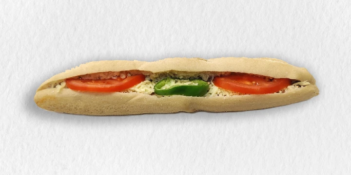 Panini boeuf poivrons fromage